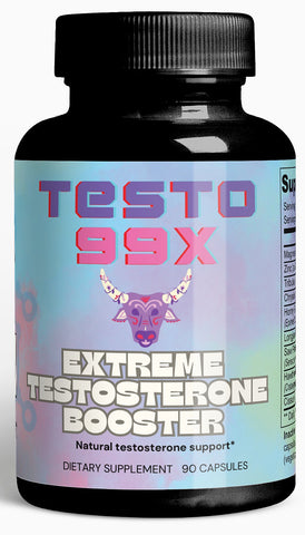TESTO 99X Extreme Testosterone Booster supplement 90 caps