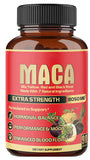 Maca Root Capsules 8050 mg - male enhancer - Performance & Mood Supplement - Enhanced Blood Flow  3 Months Supply