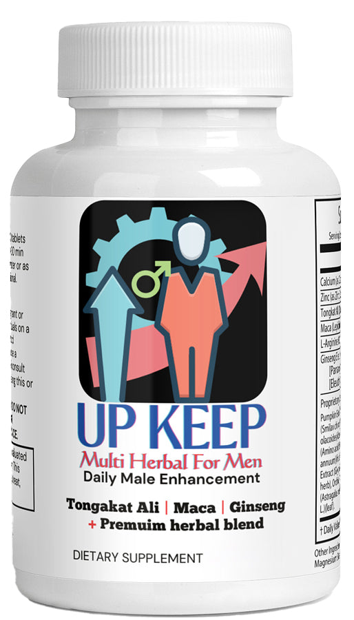 UpKeep male enlargement multi herbal supplement 120 tablets