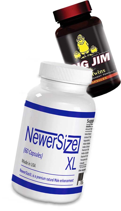 Jim Newer Size Male Enlargement enhancement supplement 2 bottles