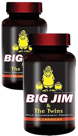 Big Jim  Get Bigger Male Enhancement Pills Penis Enlargement 2 Pack